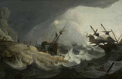 “3月1日至3日风暴中的船只失事，卢多夫·巴赫伊森的追随者