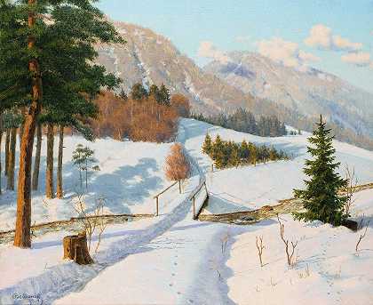 鲍里斯·瓦西里耶维奇·贝索诺夫的《多芬的冬天》