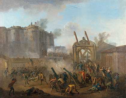 1789年7月14日，让-巴蒂斯特·拉勒曼攻占巴士底狱