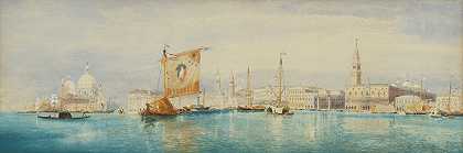 詹姆斯·霍兰德的《威尼斯圣马克盆地》