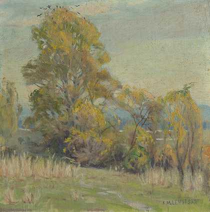 卡罗尔·米洛斯拉夫·勒霍茨克的《秋天的风景》