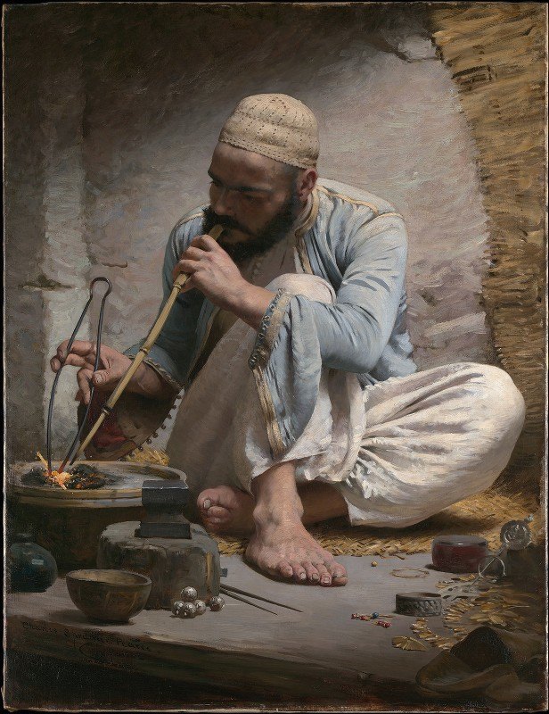 查尔斯·斯普拉格·皮尔斯的《阿拉伯珠宝商》