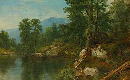 阿舍·布朗·杜兰德的《河边的森林》