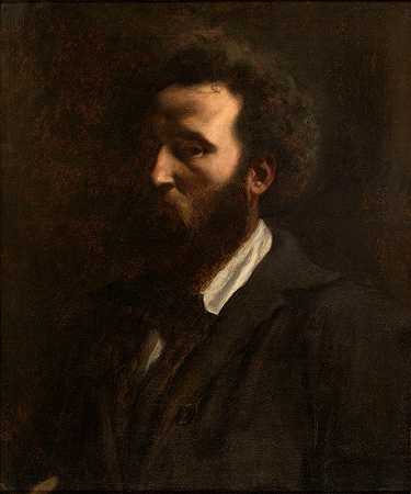 Pierre Puvis de Chavannes的自画像