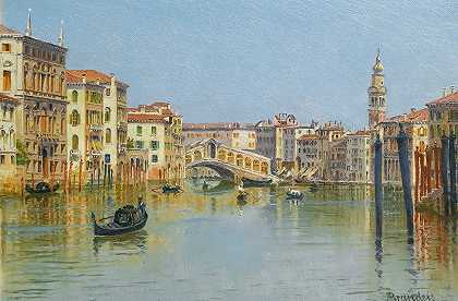 《威尼斯里亚托桥》，安东尼塔·布兰代斯著