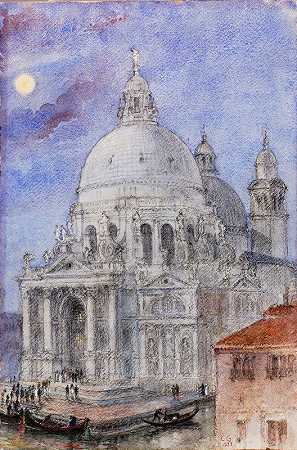 卡斯·吉尔伯特的《威尼斯圣玛丽亚·德拉致敬》
