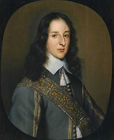 “托马斯·贝拉塞肖像，24岁，后来的第一代福康伯格伯爵（1627-1700），M.D.Hout