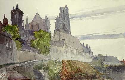 卡斯·吉尔伯特的《法国拉昂大教堂》