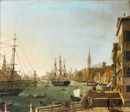 朱塞佩·博尔萨托的《威尼斯大运河》