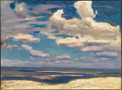 扬·斯坦尼斯拉夫斯基的《第聂伯河上的云》