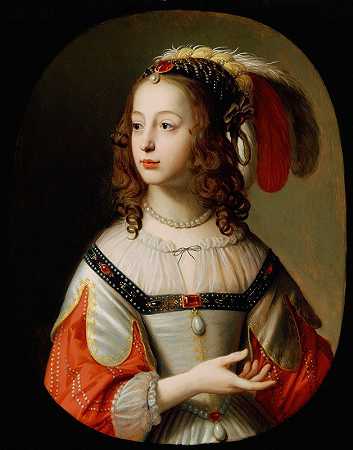 杰拉德·范·洪索斯特《帕拉廷公主索菲亚肖像》