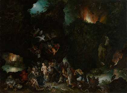 《圣安东尼的诱惑》作者：Jan Brueghel The Elder