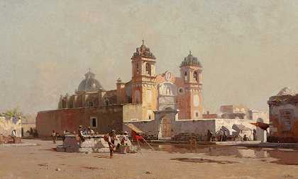 霍华德·拉塞尔·巴特勒《墨西哥圣安娜教堂》