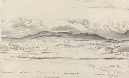 《威尔士的山景》，科内利乌斯·瓦利的《卡德·伊德里斯》