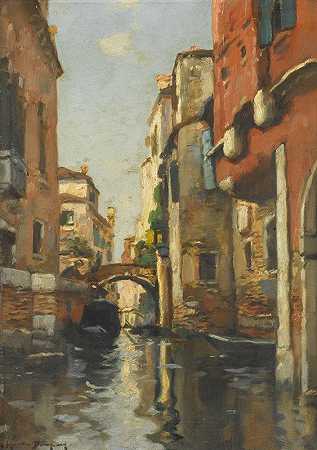 莫里斯·邦帕德的《威尼斯运河》