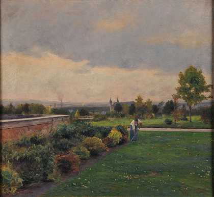 1894年埃米尔·巴劳拍摄的苹果园