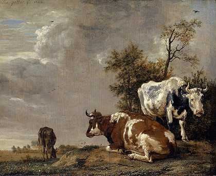 保卢斯·波特的《牧场上的三头牛》