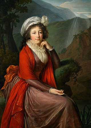 “玛丽亚·特雷西亚·布奎县肖像，出生于帕尔，伊丽莎白·路易丝·维格·勒布朗