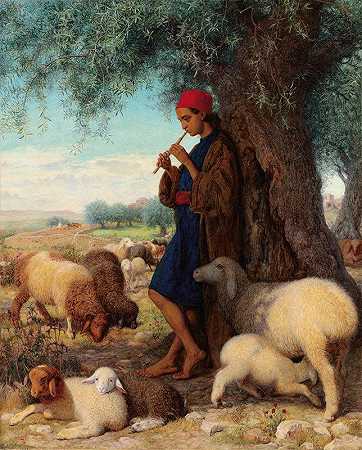 威廉·詹姆斯·韦伯的《管弦牧羊人》