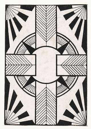 塞缪尔·杰苏伦·德·梅斯基塔的《装饰遇见cirkel en kruis》