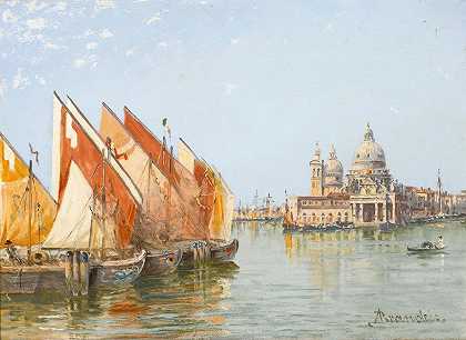 《渔船，威尼斯》（Antonietta Brandeis著）