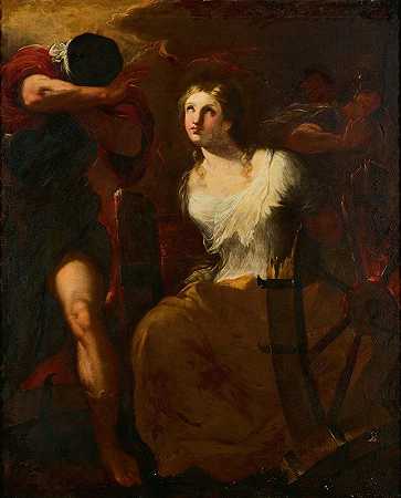 朱塞佩·西蒙尼的《亚历山大圣凯瑟琳的殉难》