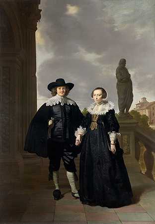 托马斯·德·凯瑟的《弗雷德里克·范·维尔瑟森和他的妻子乔西娜》