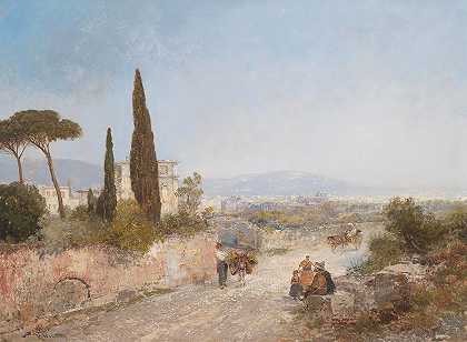 格奥尔格·费希霍夫的《佛罗伦萨风景》