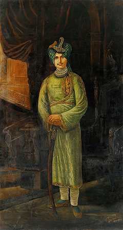 G.弗农的《印度王子肖像》