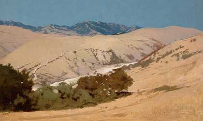 约翰·塞维里努斯·康威的《山地风景（可能是意大利阿尔卑斯山）》