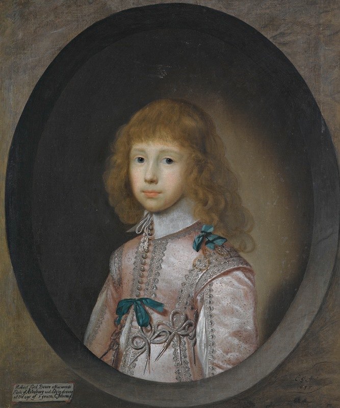 Portrait of Robert, Lord Bruce, Later 2nd Earl of Elgin And 1st Earl of Ailesbury (16261685)-