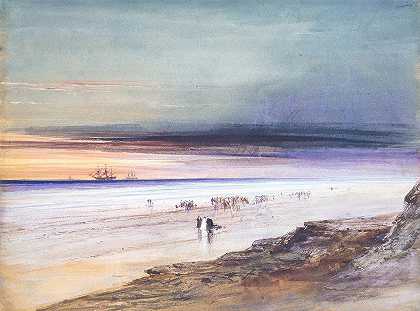 詹姆斯·汉密尔顿的《海滩场景》