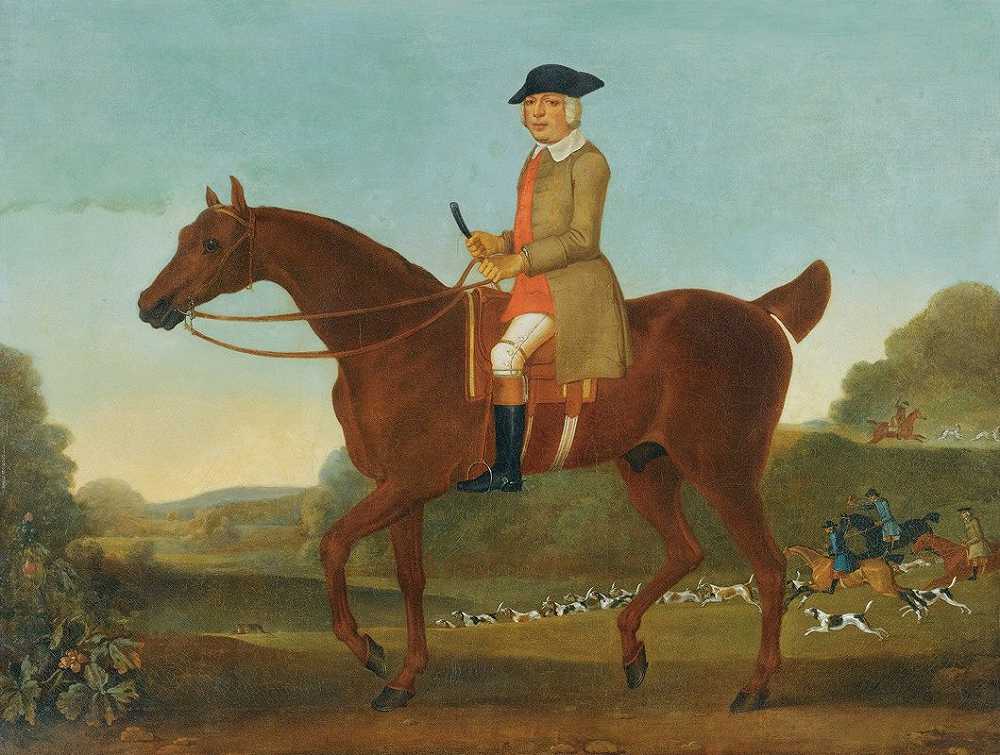 詹姆斯·西摩（James Seymour）的《绅士肖像》，传统上被认为是第四代克雷文伯爵富尔瓦尔