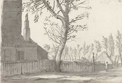 塞缪尔·希罗尼穆斯·格林的《马里波恩庄园的大街》
