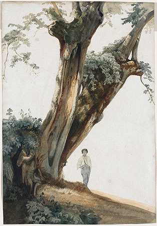 乔瓦尼·科斯塔的《罗马坎帕尼亚的古树》