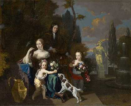 Jan Baptist Weenix的《家庭肖像》
