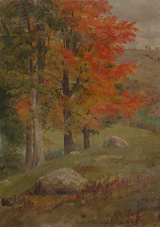 弗雷德里克·埃德温·丘奇的《秋天的森林》