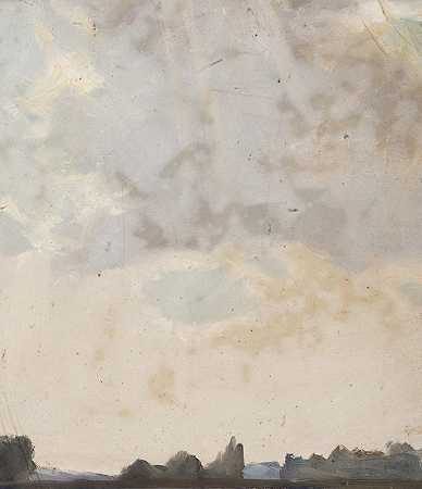 卡尔·玛丽亚·图马的《云的研究II》