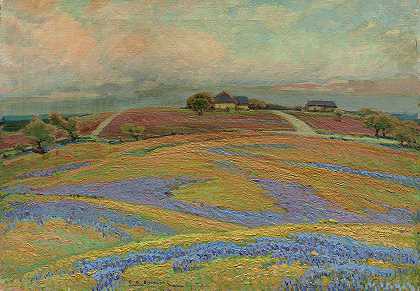 爱德华·G·艾森洛尔的《大草原上的春田》