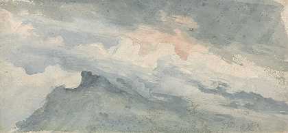 詹姆斯·沃德的《山顶与天空的研究》