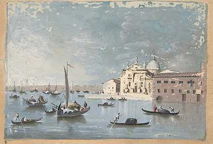 贾科莫·瓜尔迪（Giacomo Guardi）的《圣乔治马焦雷的伊索拉》（Isola di San Giorgio Maggiore）