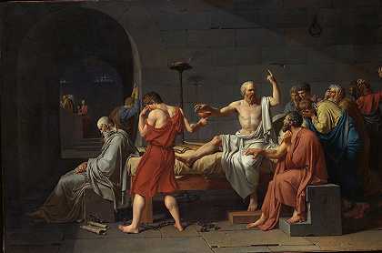 雅克·路易·戴维的《苏格拉底之死》