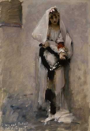 约翰·辛格·萨金特的《巴黎乞丐女孩》