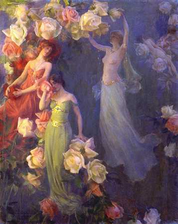 查尔斯·考特尼·柯兰的《玫瑰香水》