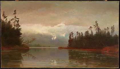 荷马·道奇·马丁的《北伍兹湖》