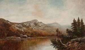 威廉·亨利·希利亚德的《新英格兰风景》