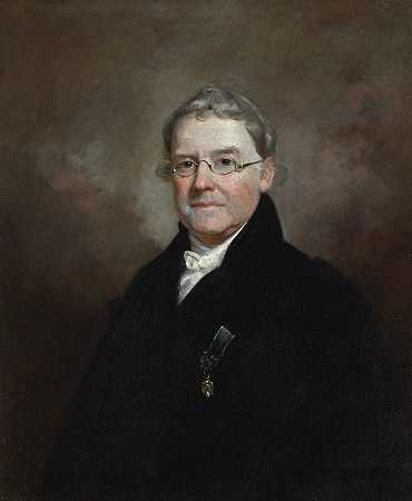 《詹姆斯·E·B·芬利博士肖像》，作者：塞缪尔·芬利·布雷斯·莫尔斯