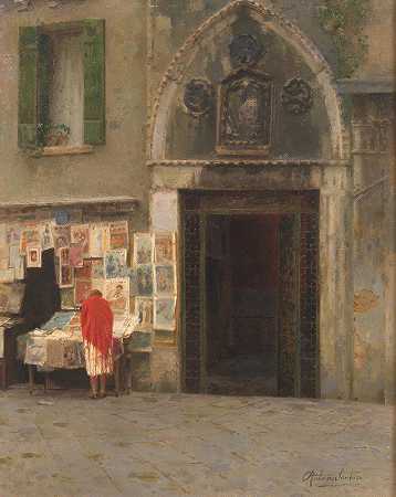 “威尼斯，鲁本斯·桑托罗的彩色版画