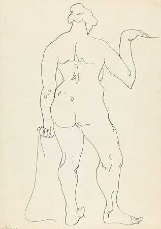 Henri Gaudier Brzeska的《站立女性图2》