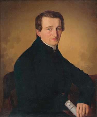 Jozef Božetech Klemens的《复兴者肖像》